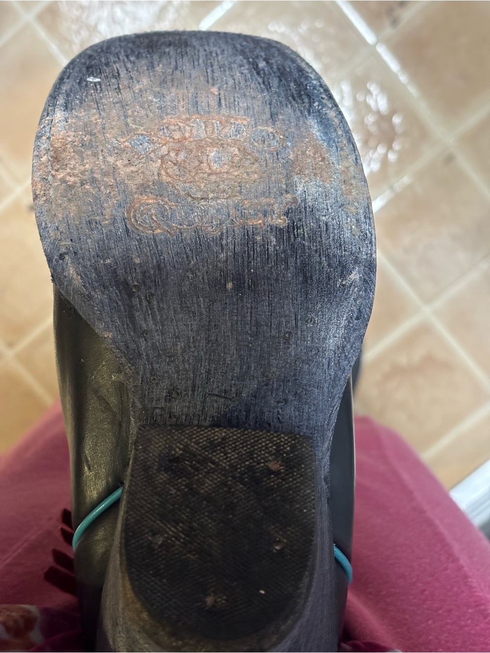 Floral Embroidered Western Heeled Boots- Rodeo Quincy “Carmen”Ariat Collab-Rare - Picture 5 of 6